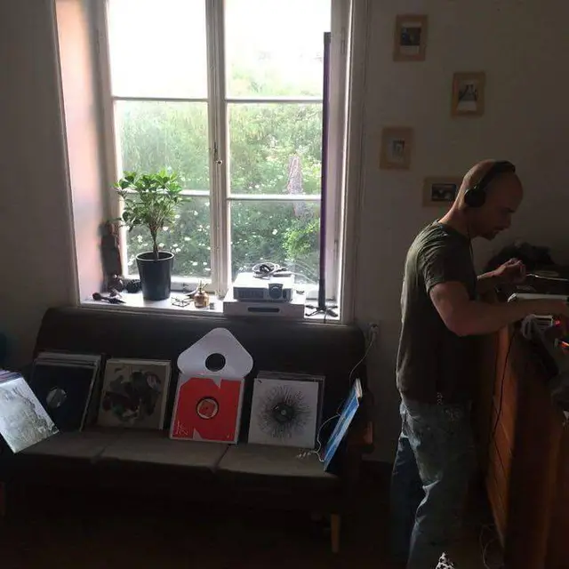 Playing records at home